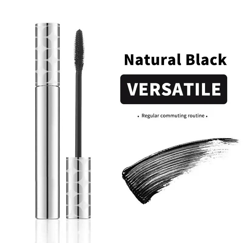 24H Waterproof Volumizing Mascara – Long-Lasting Thick & Defined Lashes, Smudge-Proof & Sweat-Proof Lash Lift Effect-YH