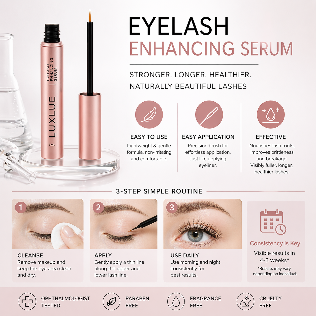 Luxlue Eyelash Enhancing Serum