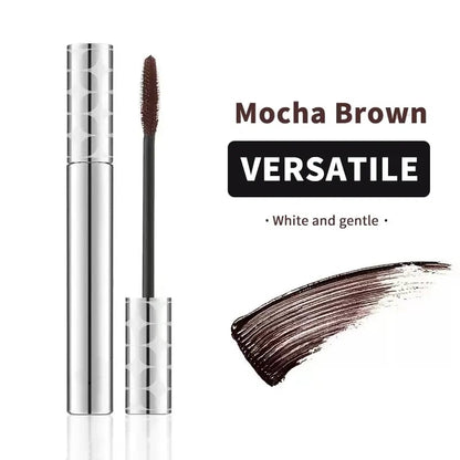 24H Waterproof Volumizing Mascara – Long-Lasting Thick & Defined Lashes, Smudge-Proof & Sweat-Proof Lash Lift Effect-YH